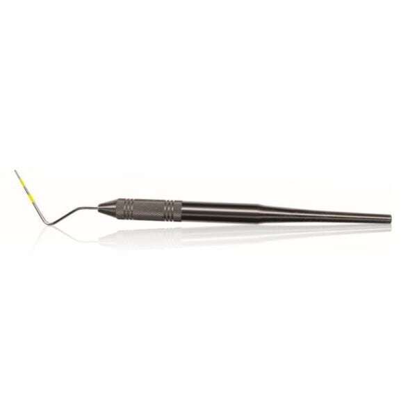 American Eagle Instrument AEP12YX Double End #12 Dental Probe Yellow Markings 3/8 Handle American Eagle Instrument AEP12YX Double End #12 Dental Probe Yellow Markings 3/8 Handle